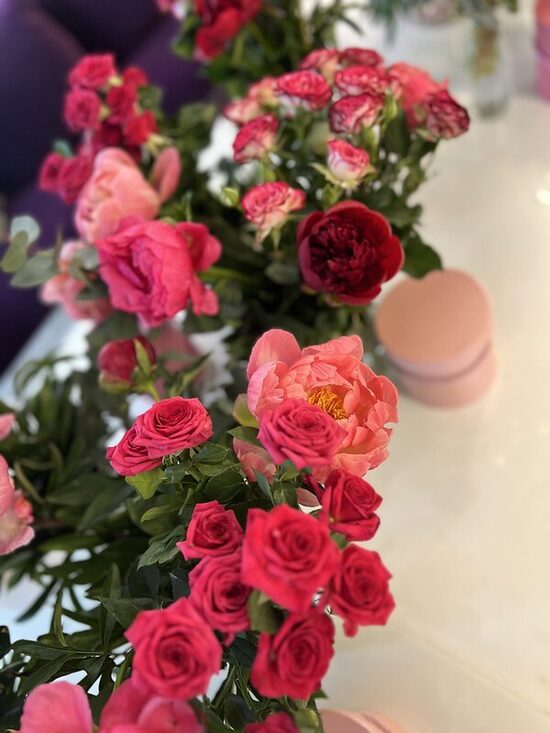 Ziedu meistarklase bērniem